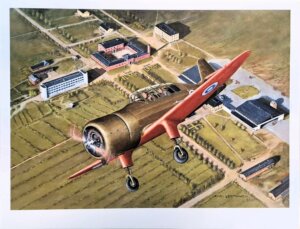 Kari Vertasen ilmailutaidevedos Pyry Kauhavan Yläpuolella.