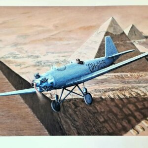 Kari Vertasen Junkers A50 Junior Kairossa 1932.