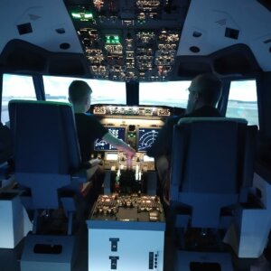 Gift card for Boeing B737-8 MAX simulator: Captain's working day 120 min