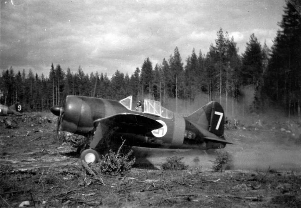 Brewster Model 239 (BW-367) kesällä 1941.